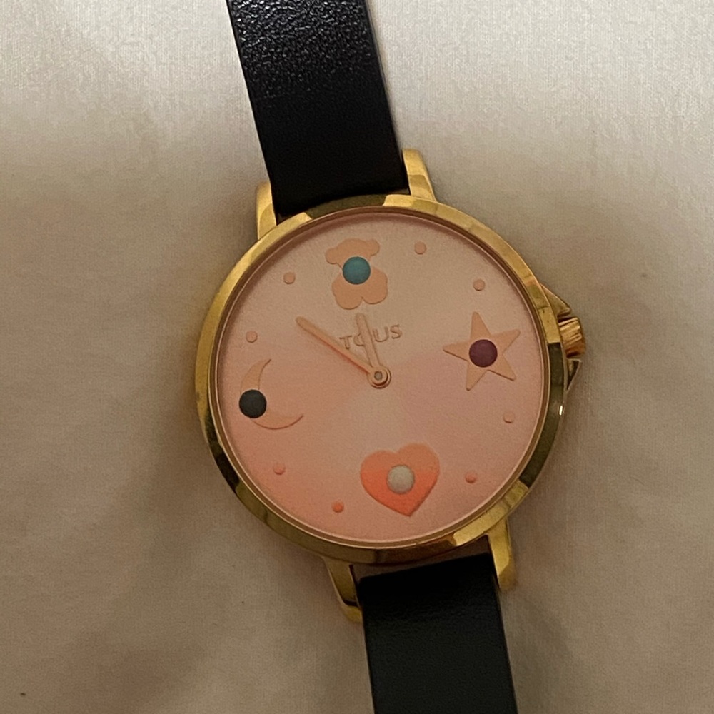 Tous Rose Gold and leather Wathc